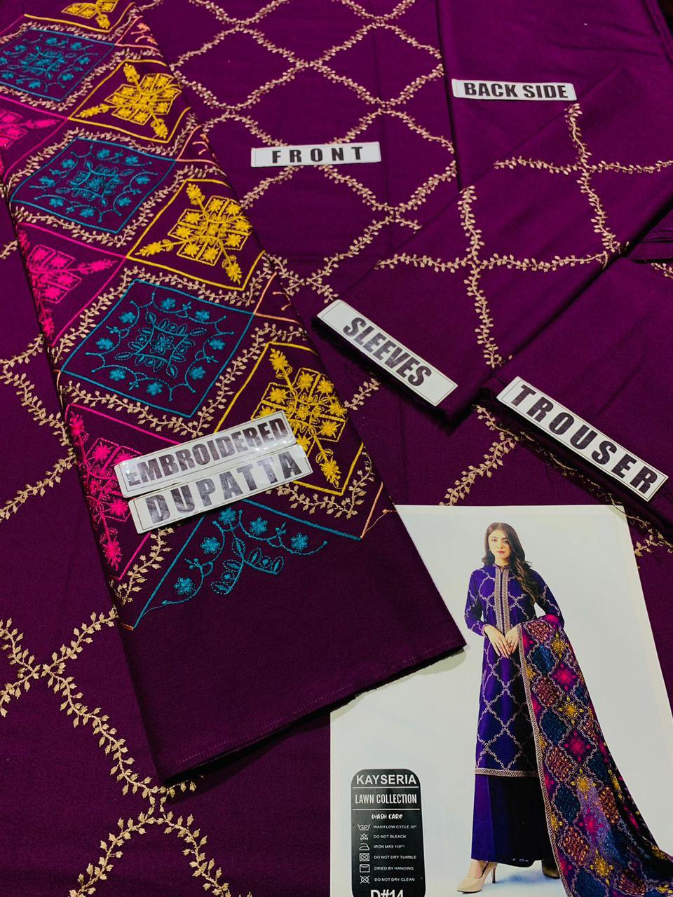 Kesriya  Embroidered Dhanak Three Piece Winter Collection





Wholesale